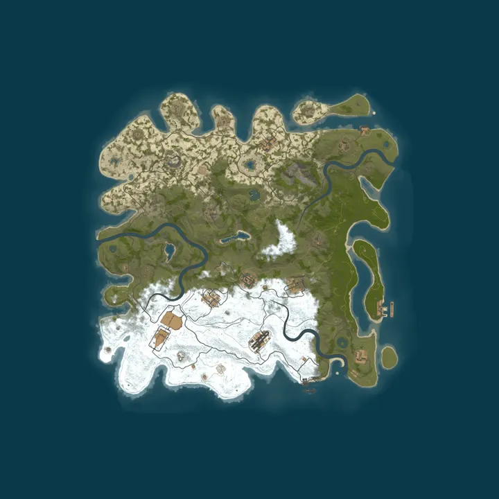 Map of ⦿ ICEFUSE EU 2X Duo (Solo/Duo|Loot x2|WIPED)