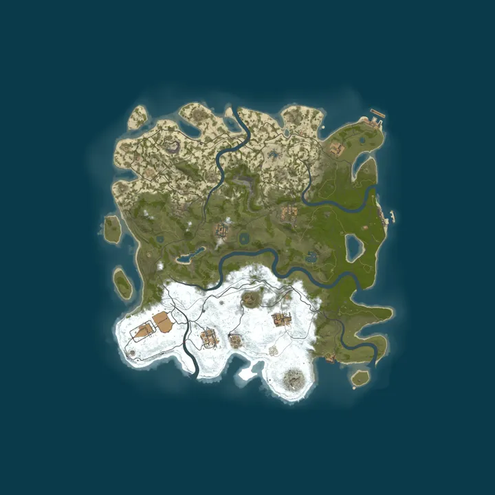 Map of Xzinum RUST