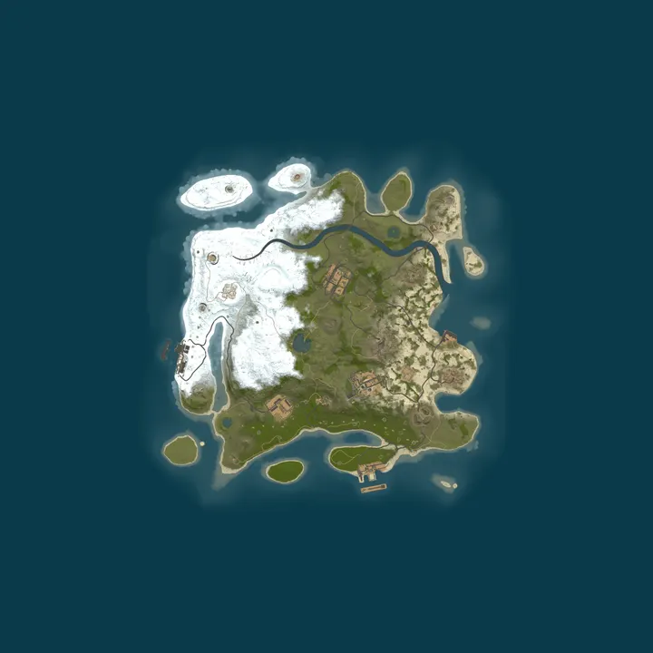 Map of My Apex Rust Server