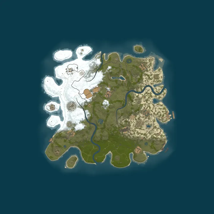 Map of Dracon Rust 2X | TP| Events| Kits| Wiped: 12/10 | 1 day ago