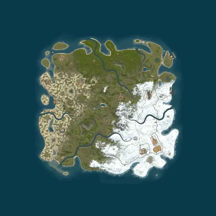 Map of I4ANI|5x|PVP|Pull|Custom Plugins|QS|TP|Insta|Radar|Skills