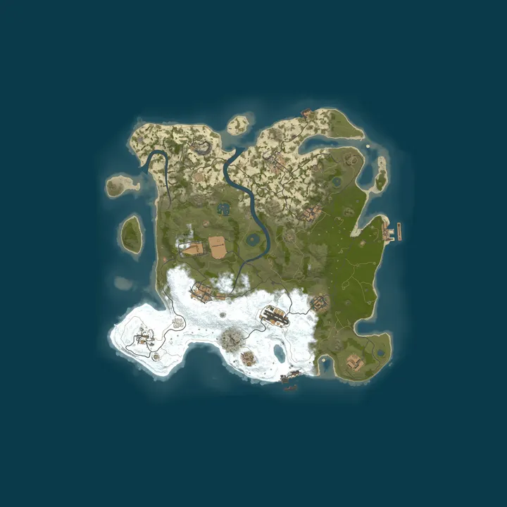 Map of The Rustiest Of The Rust