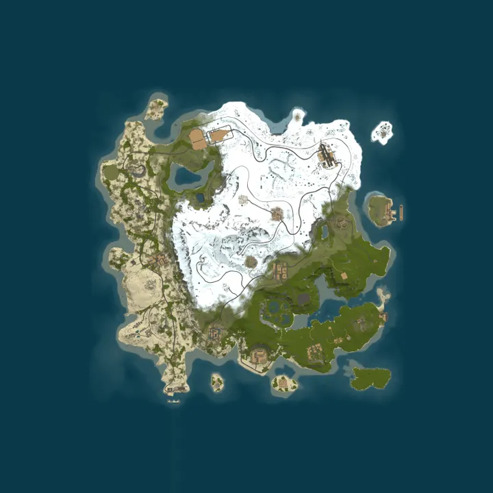 Map of (US) Unk_B's BattleFronts | PvP | Convoy | Armored Train | F15 