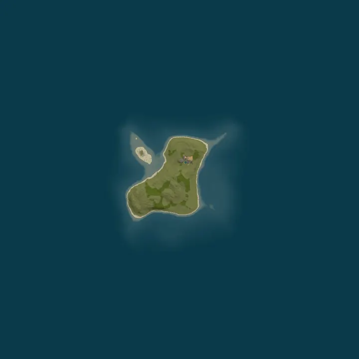 Map of Pine Hosting - Rust Server