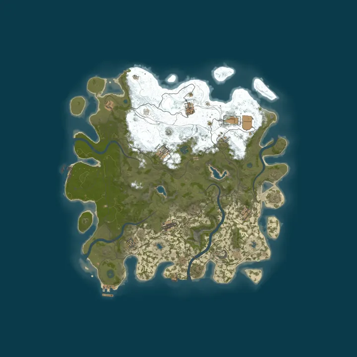 Map of Havenport Rust Community