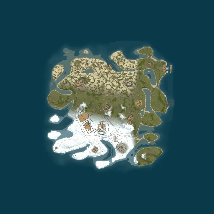 Map of Global.gg - US 3x │PVP│Loot+│Clans│Kits│TP│