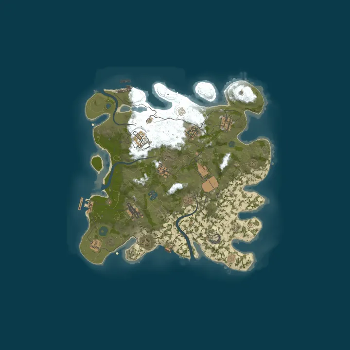 Map of Ridged Rust