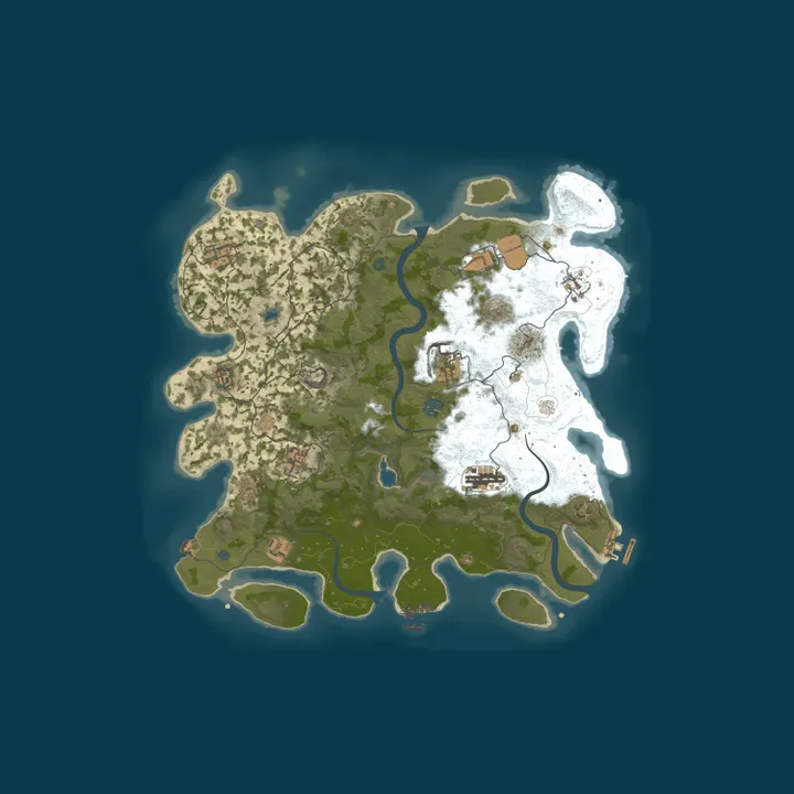 Map of ryan and cory