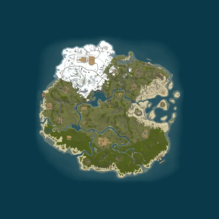 Map of [US] ZeroHour 10X Custom Server [Atlanta: The Walking Dead]