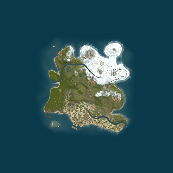 Map of IONOS Rust Server [Carbon]