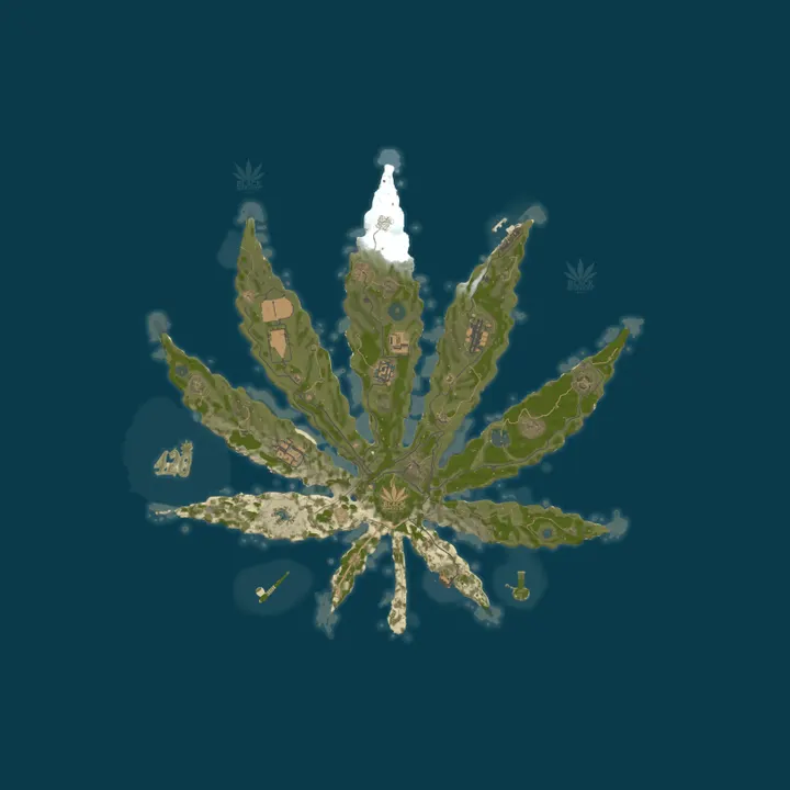 Map of GodlikeHost Server