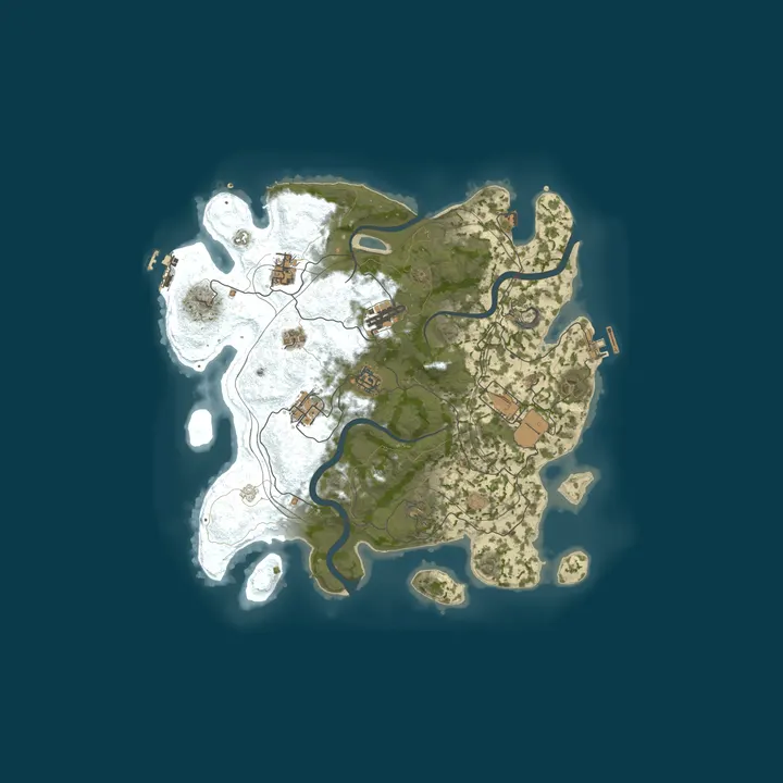 Map of [EU] ORCA 2x | Solo/Duo | Noob Friendly | Vanilla+