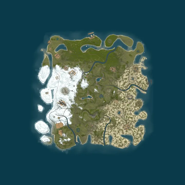 Map of [EU/RU] Rust Relax
