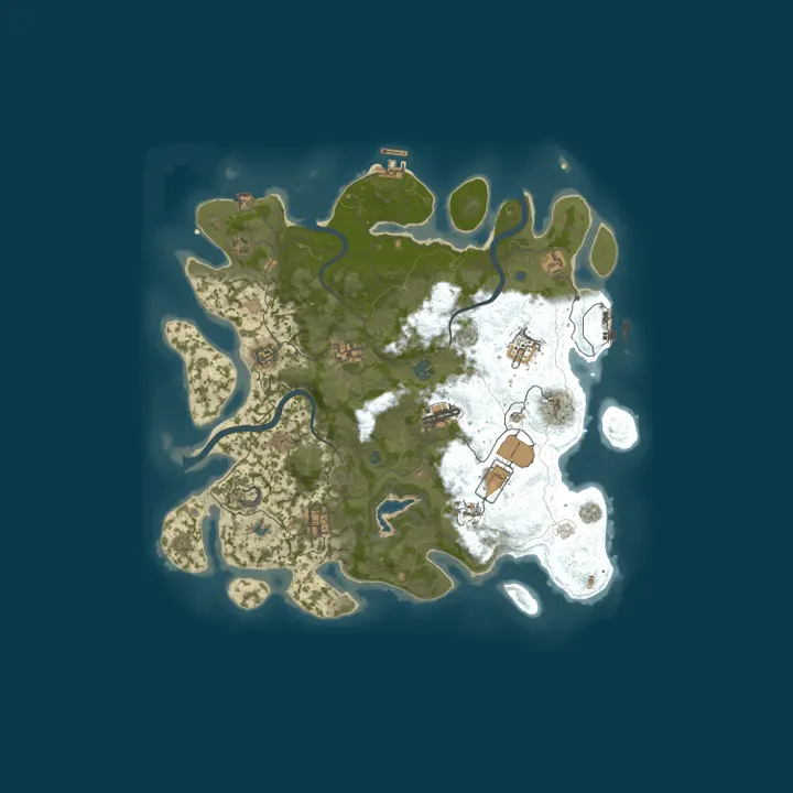 Map of ZERO RUST|2X|КЛАССИКА|МОСКВА|НОВИЧОК