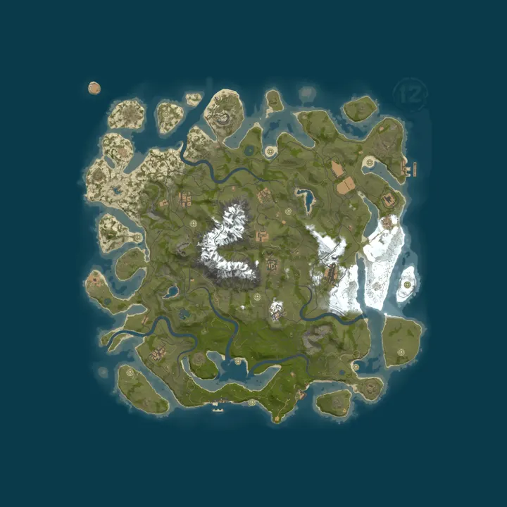 Map of [EU] 12G |PVE|XP|QUESTS|