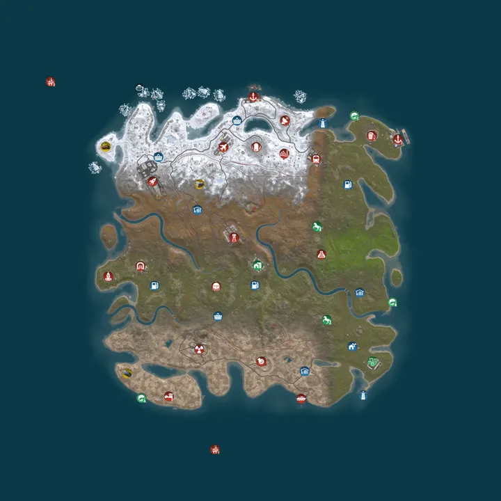 Map of Magic Rust #18 — Vanilla 2x | Pyccкий
