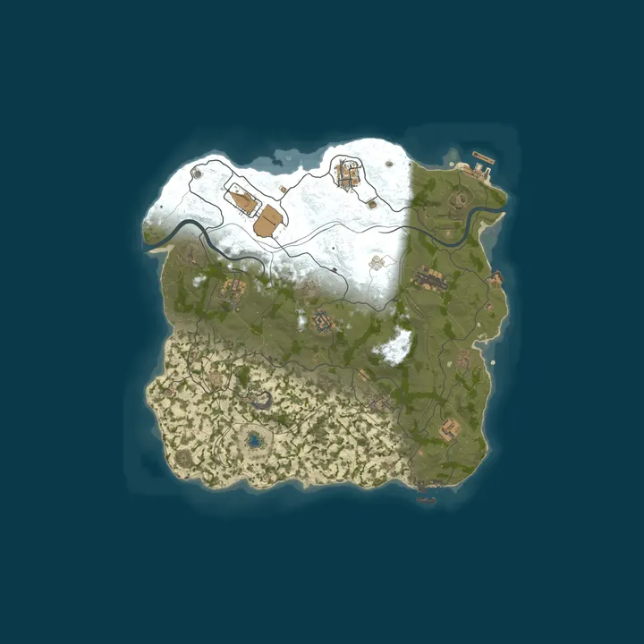 Map of MIRAGE RUST | SATURDAY SOLO/DUO/TRIO 2x | Wipe 10.10