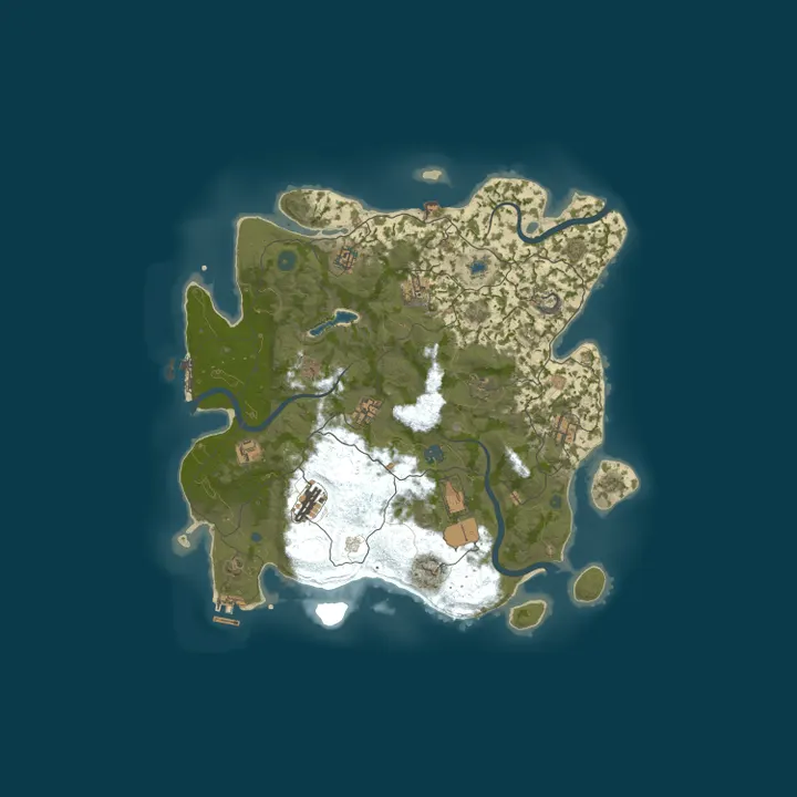 Map of My Untitled Rust Server