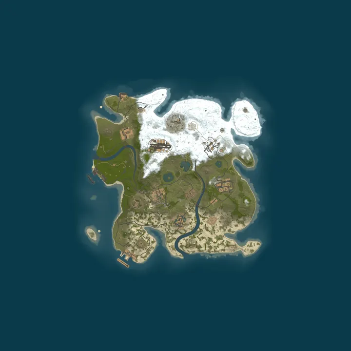 Map of [NO] Berserk 3x | Biweekly | Max 3 | Loot | MODDED