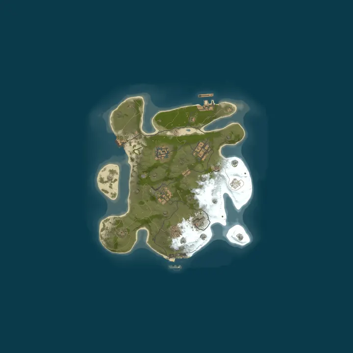 Map of Bestrust Solo/Duo/Trio 2x #8 | NEXT FULLWIPE in 7 hours 14.10