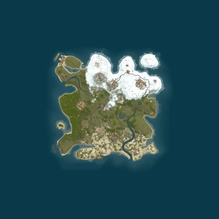 Map of {IRAN} NOVA RUST 4x