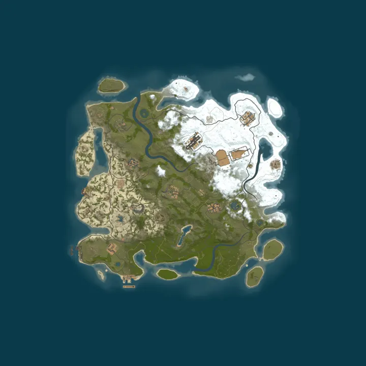 Map of 4Netplayers Rust  Ciumegii
