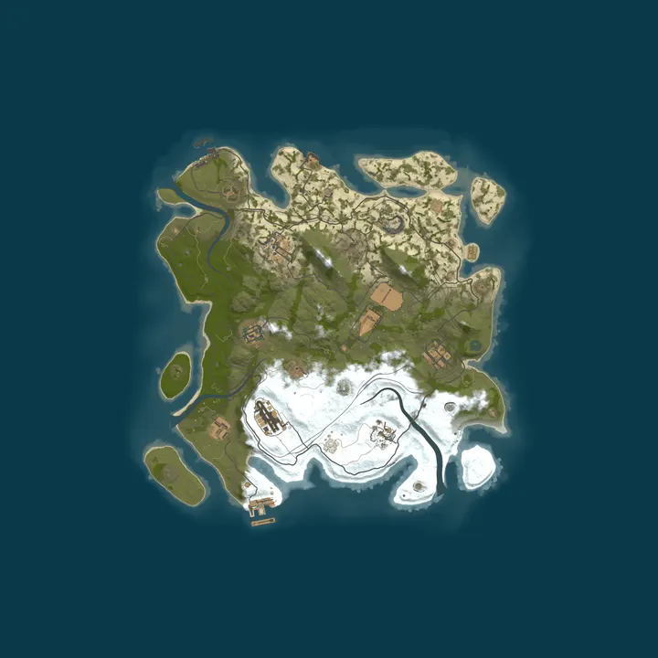 Map of EU RustChimera 10X|Instant Craft|SHOP|KIT|Trade|Tp|Biweekly