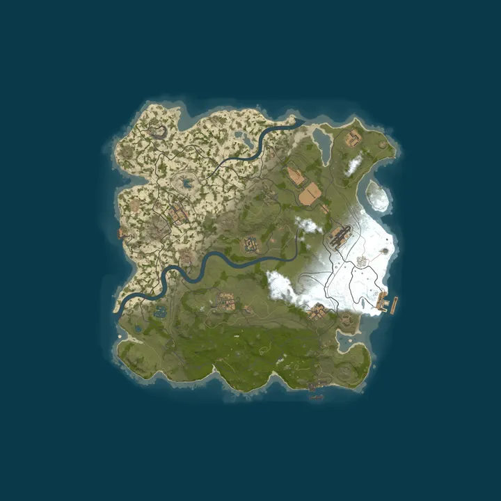 Map of [Rust.kz] Classic
