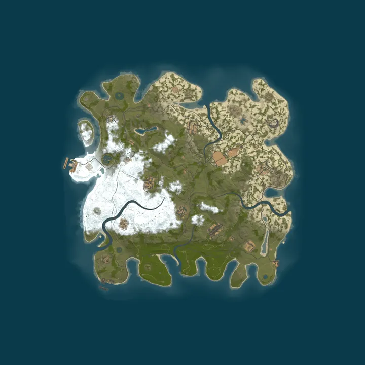 Map of ZLOY RUST 2x | ДЛЯ НОВИЧКОВ | RaidBases | Wipe 14.10