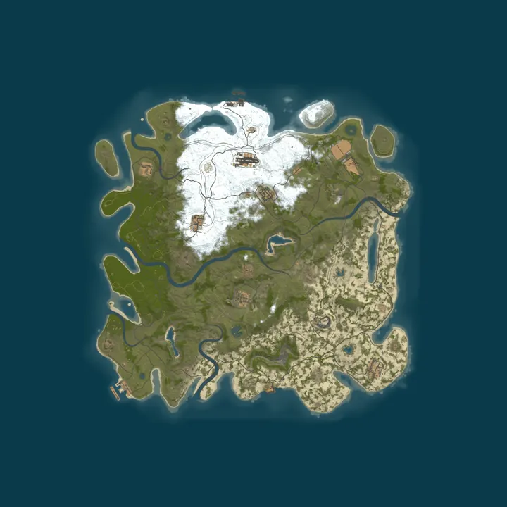 Map of BALTIC MINE PVE |SKILLS|BOSSES