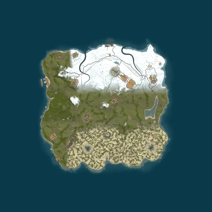 Map of [US] Spoonkid Rust - 2x Saturdays | 6 MAX | Shared BPs