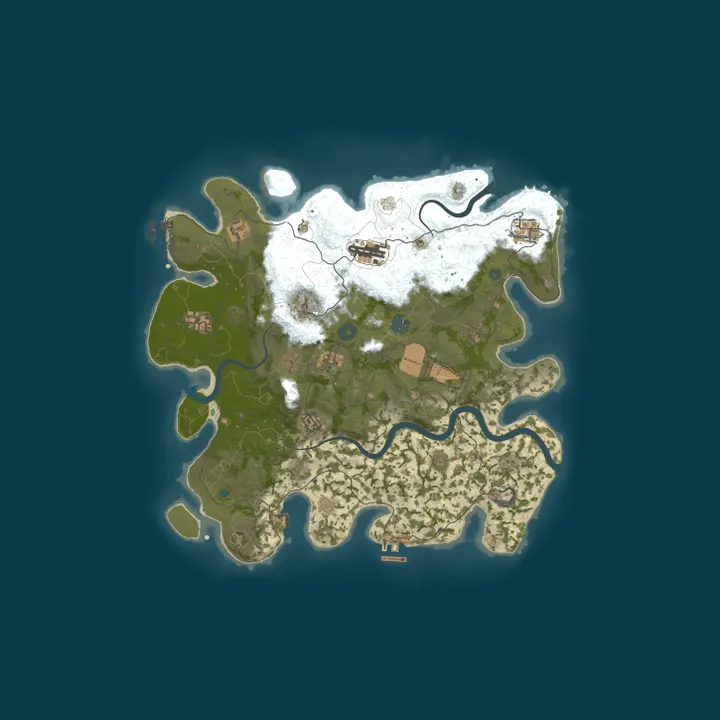Map of DISTORTING.ru [ ЧЕТВЕРГ | VANILLA | X2 ] Вайп: 15.10