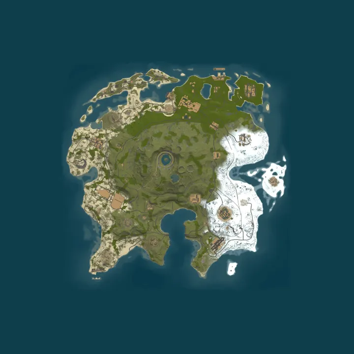 Map of HELPER ARCTIC FROST | HARDCORE +